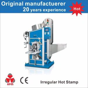 H104A Fullautomatisk varm stempling maskin for uregelmessige caps